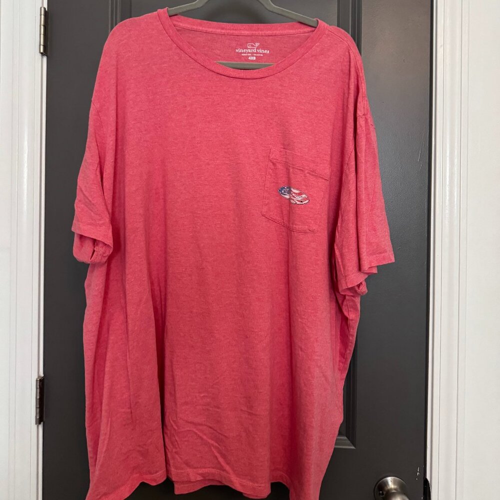 Vineyard Vines Men's Patriotic Tee, 4XB